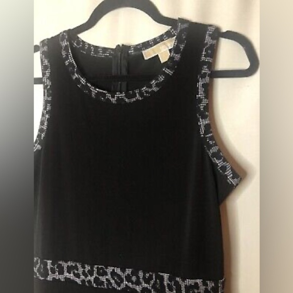 MICHAEL KORS Black Faux Wrap Dress - Small! - Picture 5 of 7